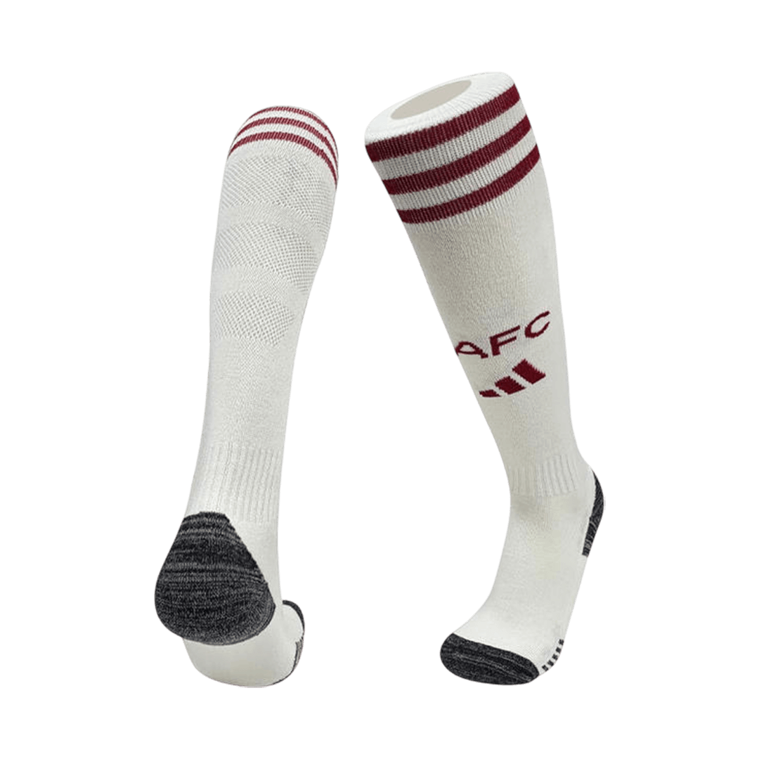 Kid's 25/26 Arsenal Third Socks Beige