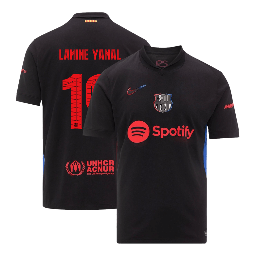 Barcelona LAMINE YAMAL #19 Away Soccer Jersey 2024/25