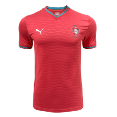 Player Version Portugal Home Soccer Jersey World Cup 2026 Red