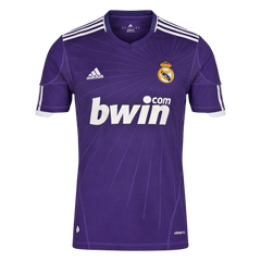 Men Retro Fan Version 10/11 Real Mardid Third Soccer Jersey Purple