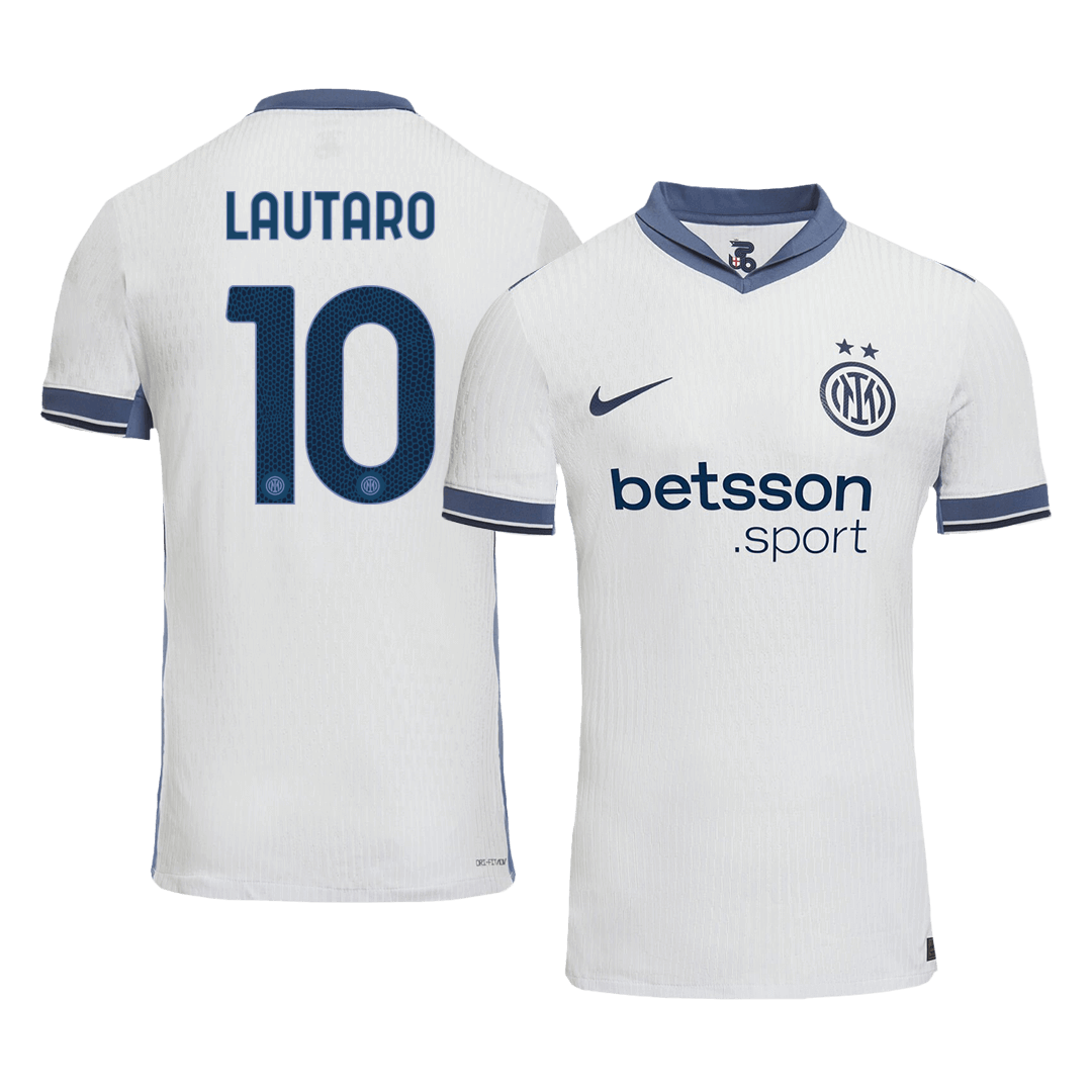Inter Milan LAUTARO #10 Away Soccer Jersey Authentic 2024/25