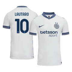 Inter Milan LAUTARO #10 Away Soccer Jersey Authentic 2024/25