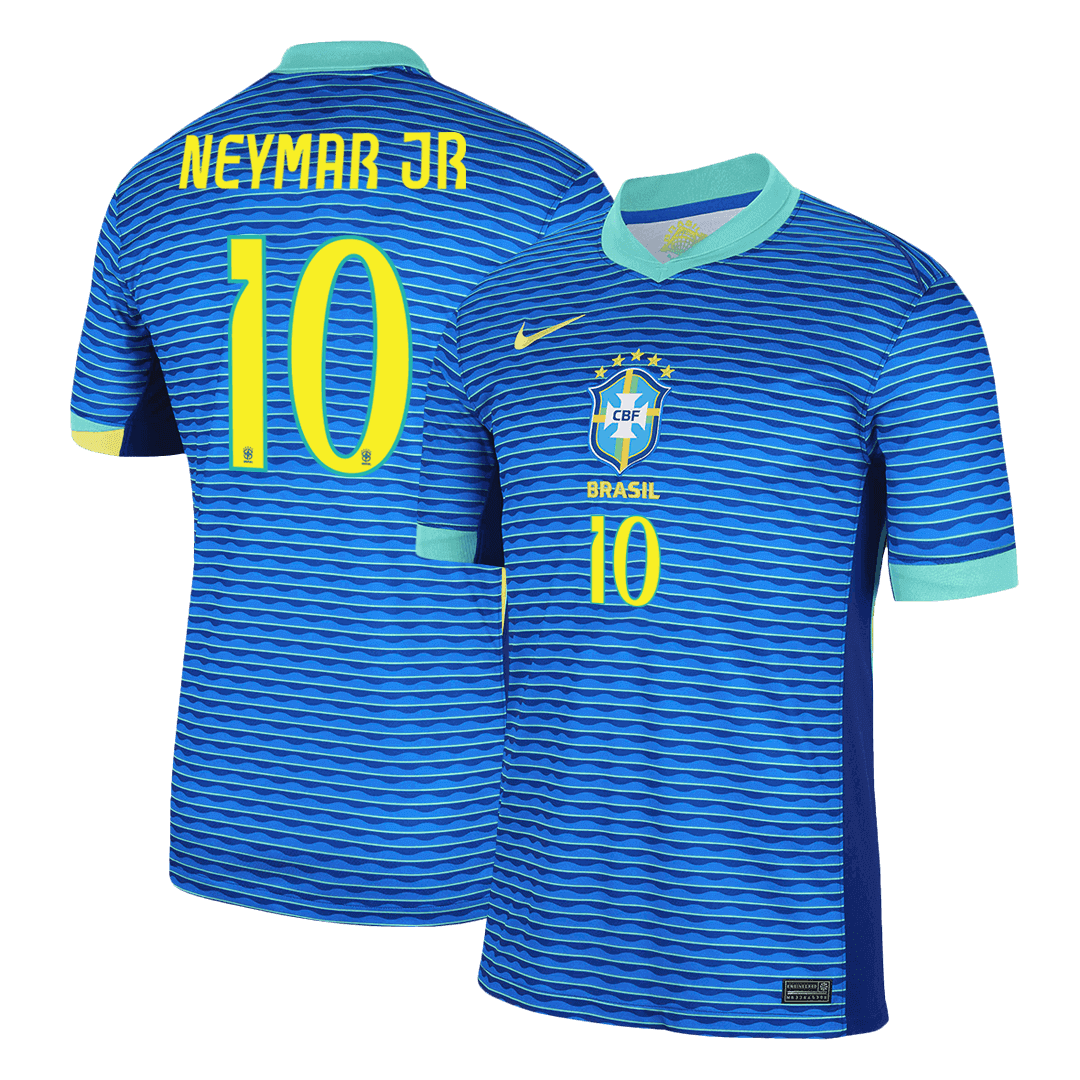 Maillot de football extérieur Brésil NEYMAR JR #10 2024