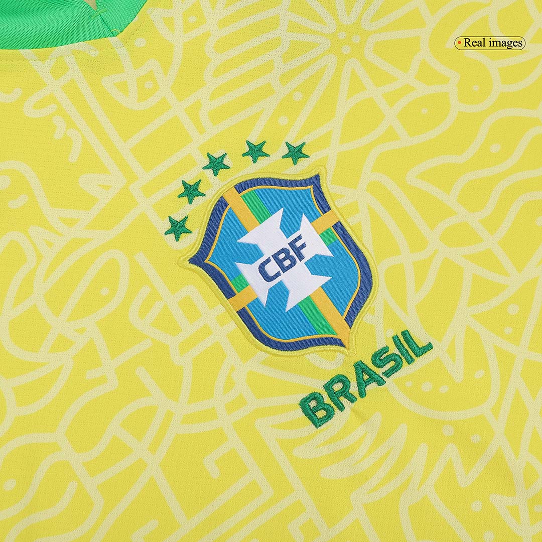 Maillot domicile Brésil Copa America 2024 (maillot + short + chaussettes)
