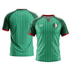 Algeria Away Soccer Jersey World Cup 2026 Green