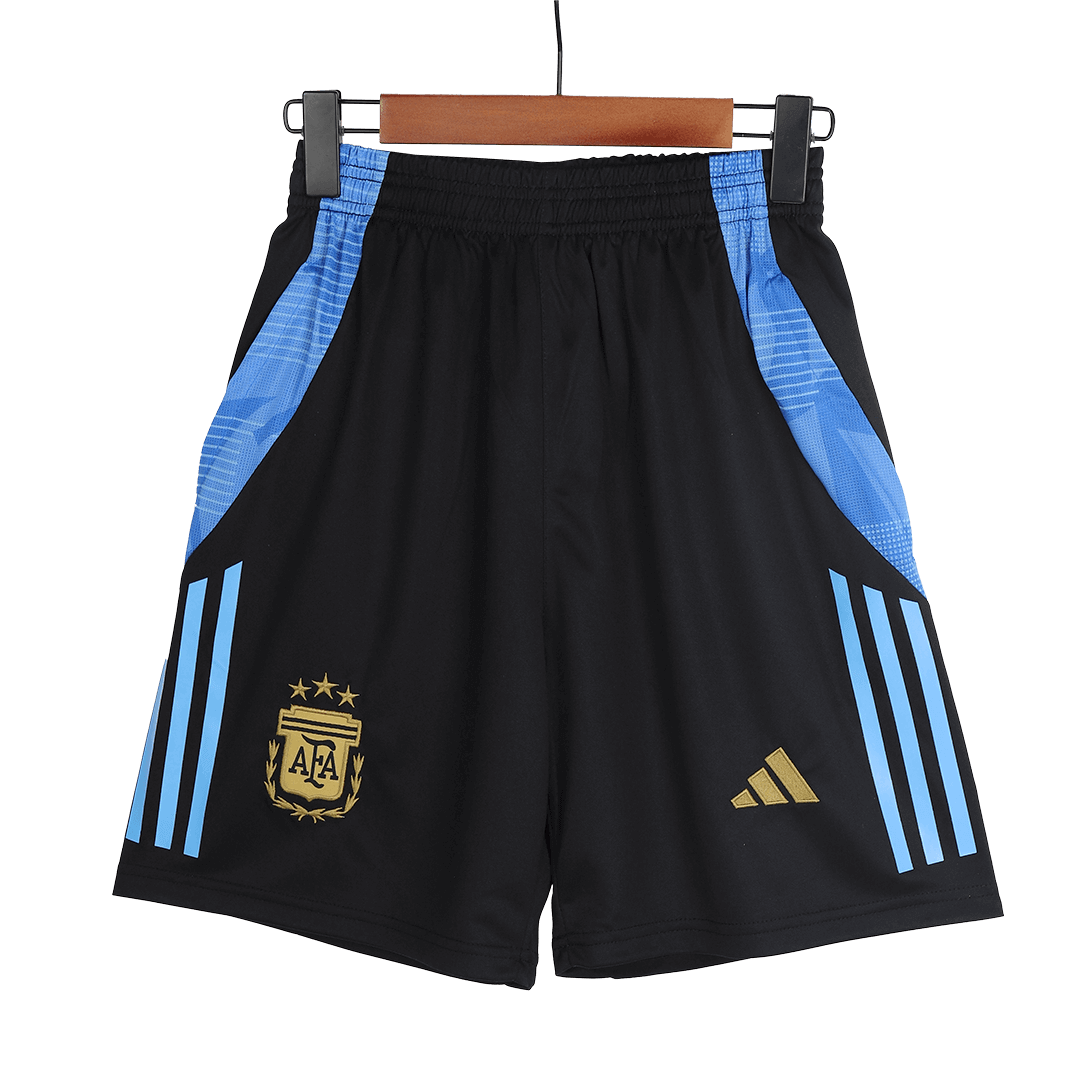 Argentinien Pre-Match Trainings-Fußballshorts 2024