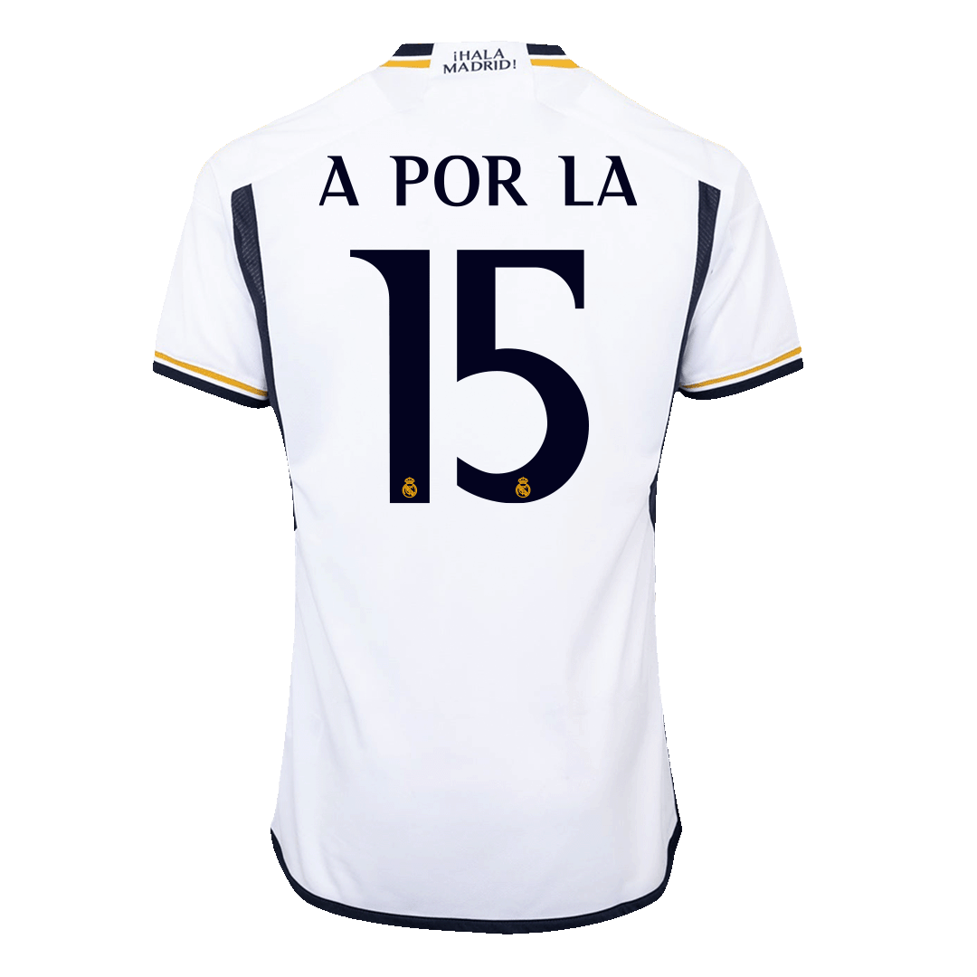 Real Madrid A POR LA #15 Home Jersey Authentic 2023/24