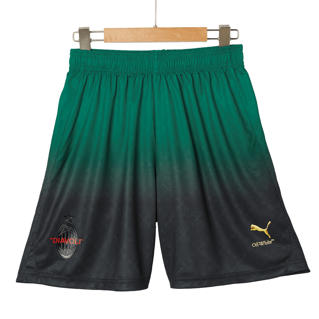 AC Milan Fourth Away Soccer Shorts 2024/25
