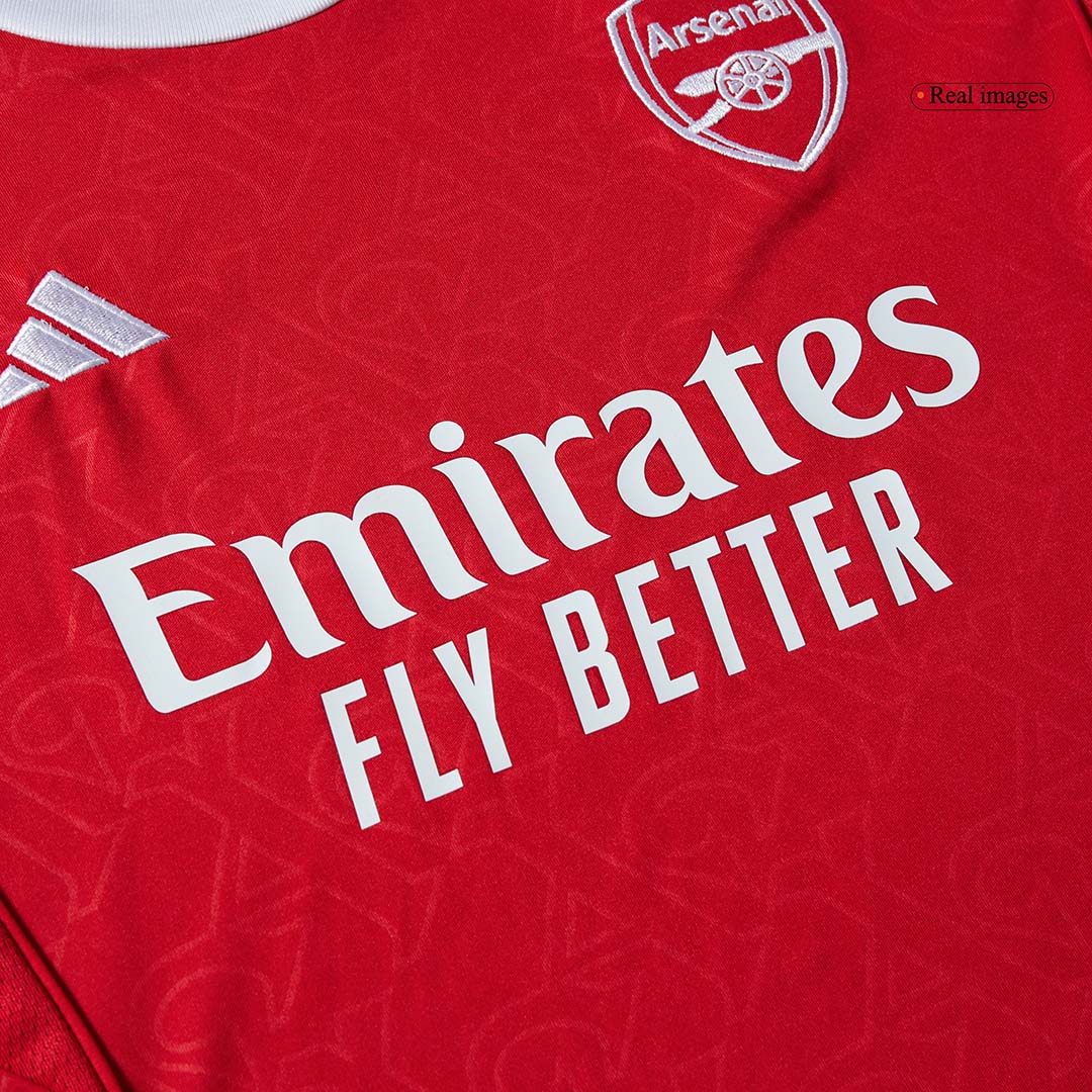Arsenal Home Soccer Jersey Kit 2025/26 Kids(Jersey+Shorts)