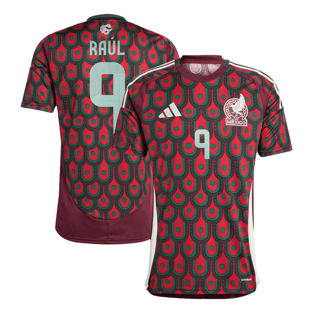 Maillot Mexique RAÚL #9 Domicile Copa America 2024 