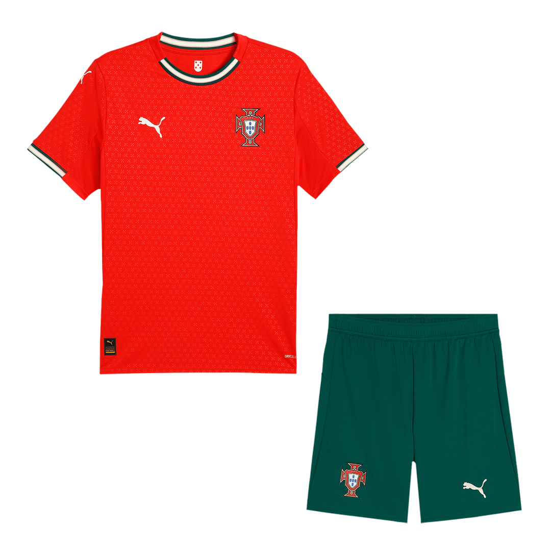 Portugal Heim-Fußballtrikot 2025 (Trikot + Shorts)