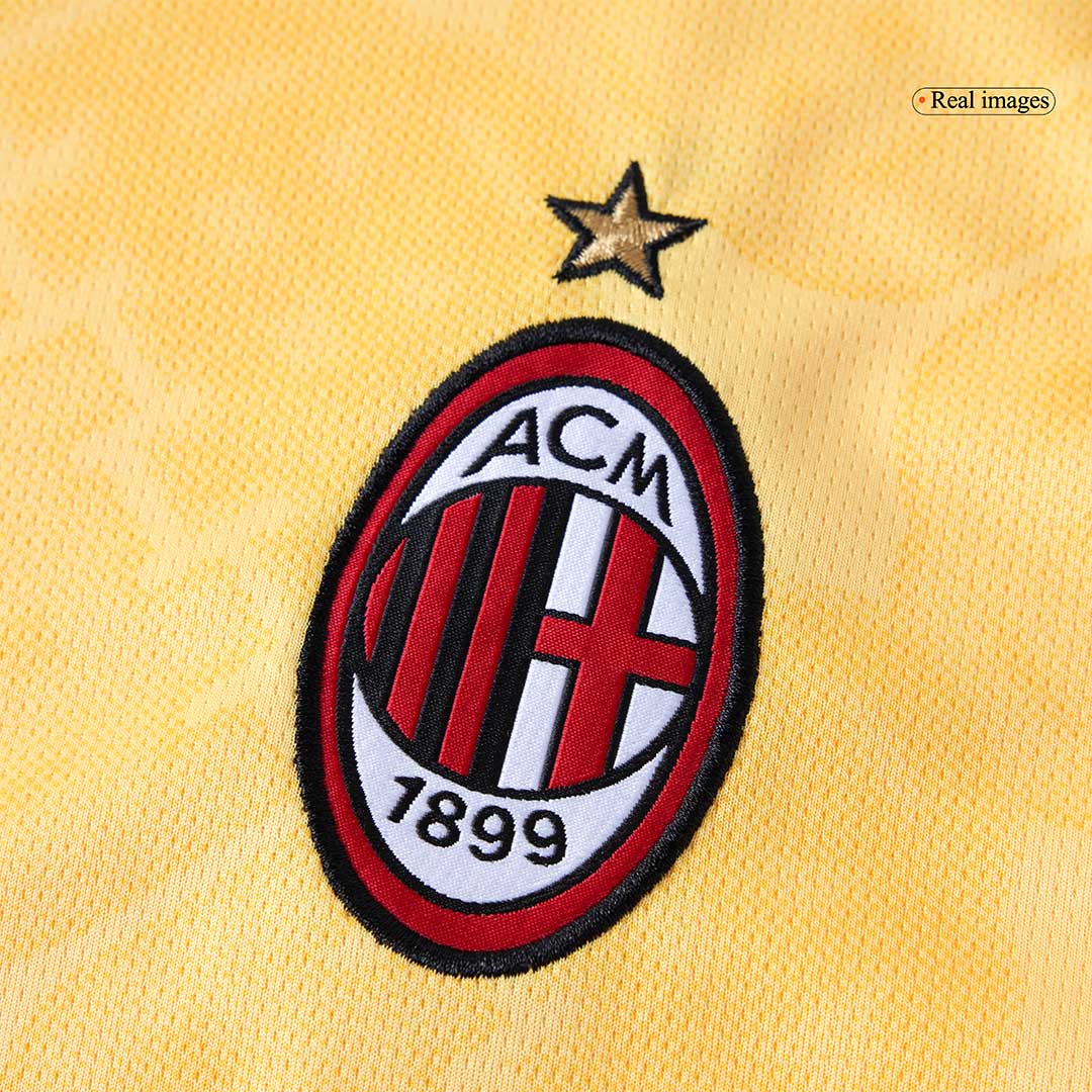 FOFANA #19 AC Milan Third Away Soccer Jersey 2025/26 Yellow