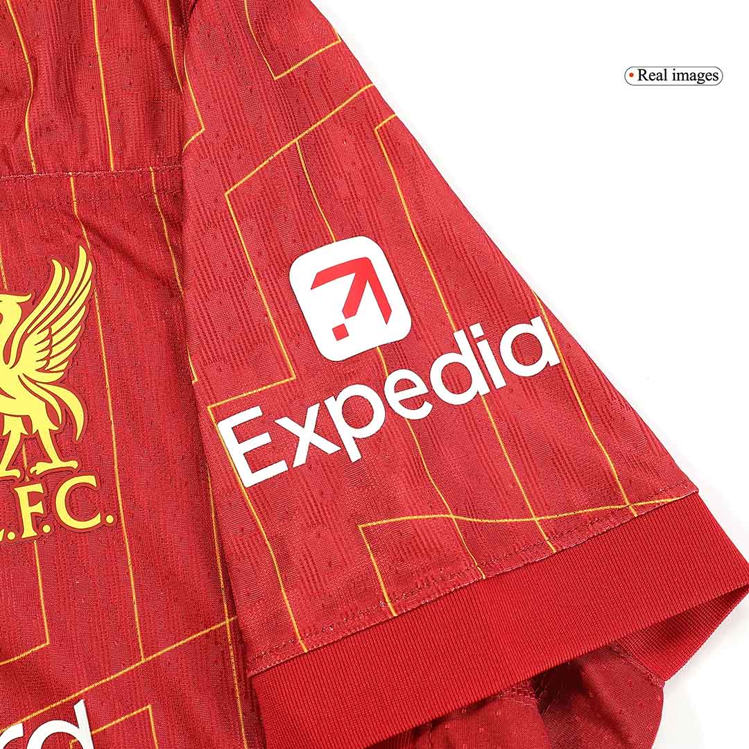 Liverpool VIRGIL #4 Home Soccer Jersey Authentic 2024/25