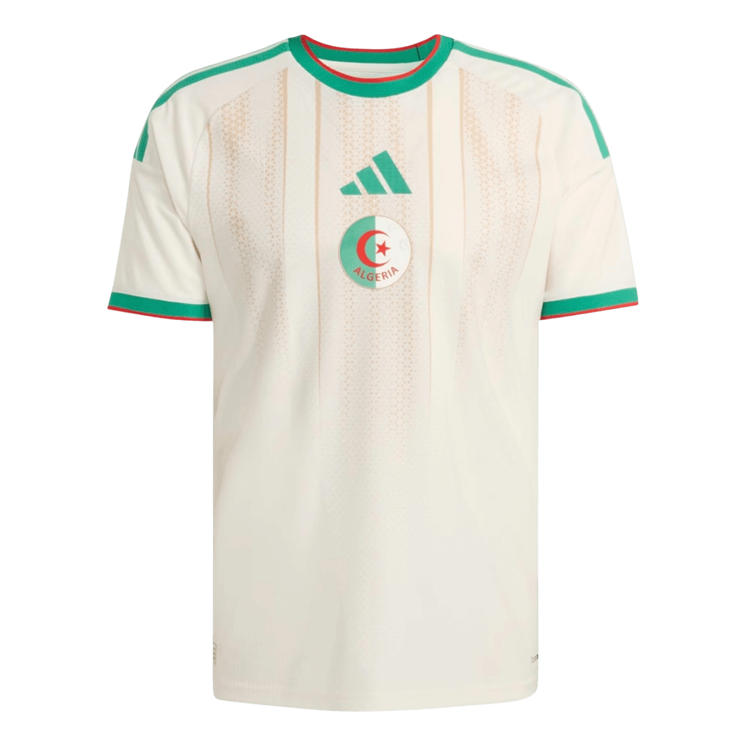 Player Version Algeria Home Soccer Jersey World Cup 2026 White