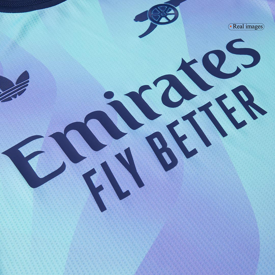 Arsenal ØDEGAARD ​​#8 Drittes Auswärts-Fußballtrikot Authentisch 2024/25