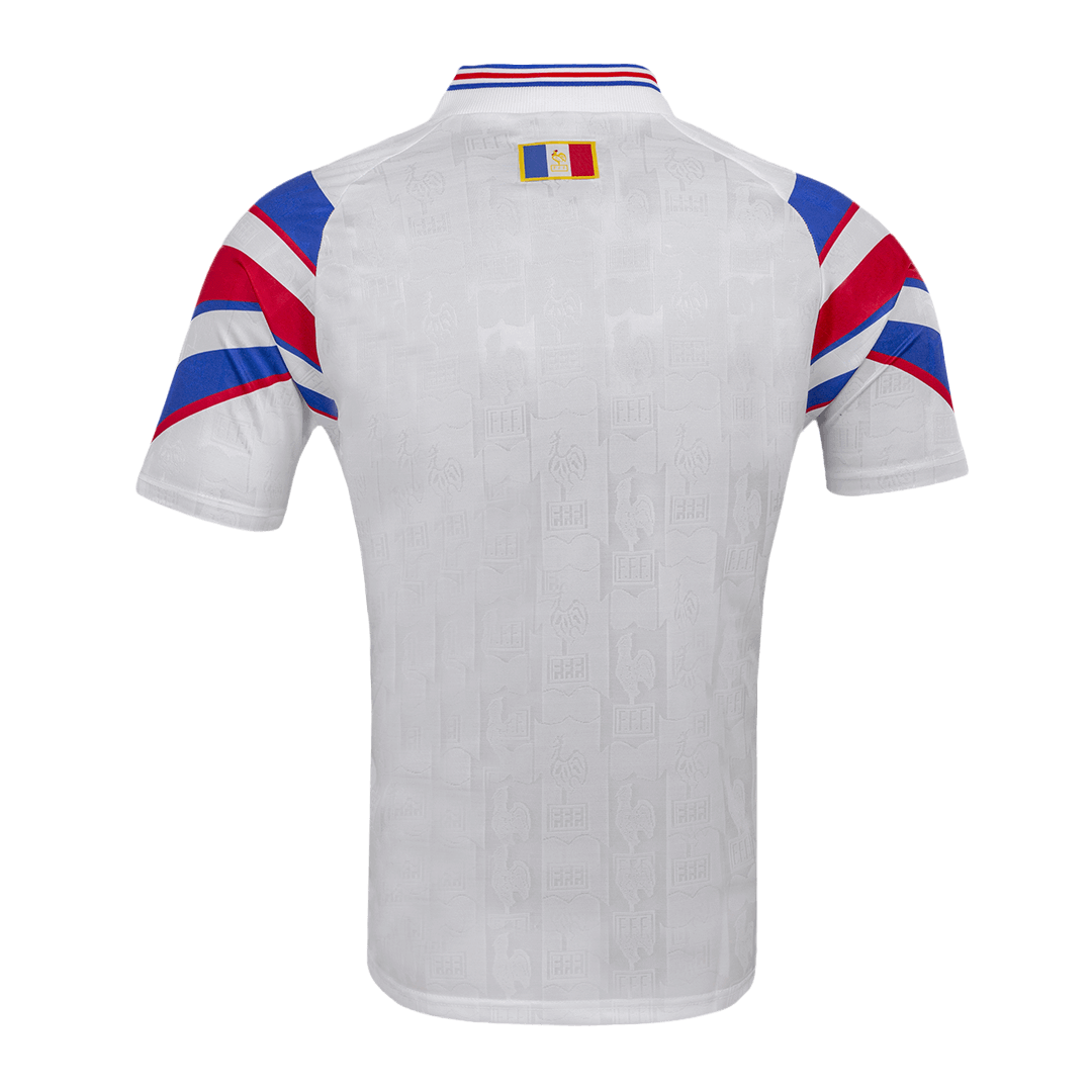 Maillot de football extérieur rétro de la France 1996