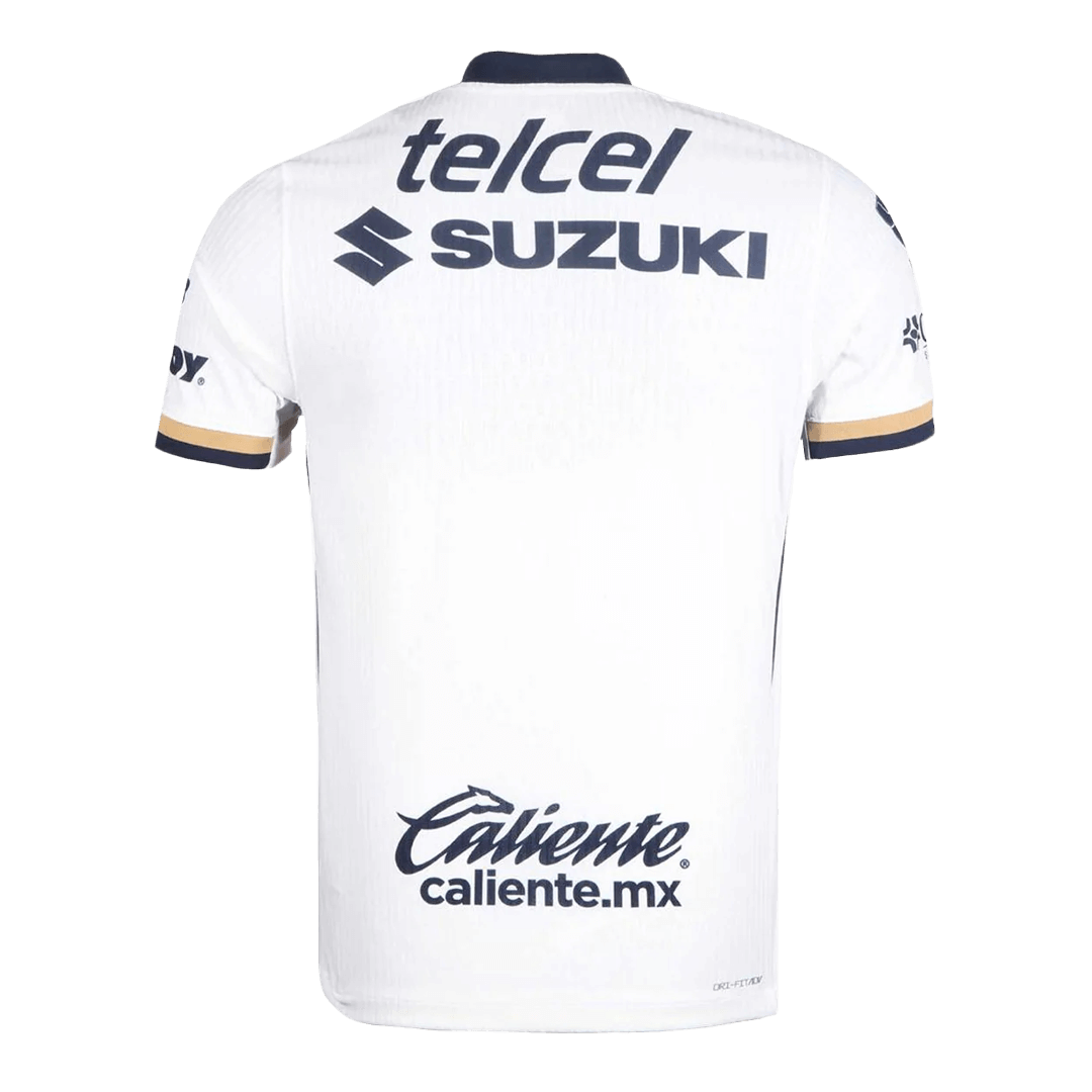 Authentic Pumas UNAM Home Jersey 25/26 White