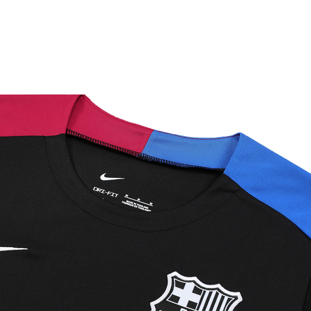 Barcelona Pre-Match Training Soccer Jersey 2024/25 - Black