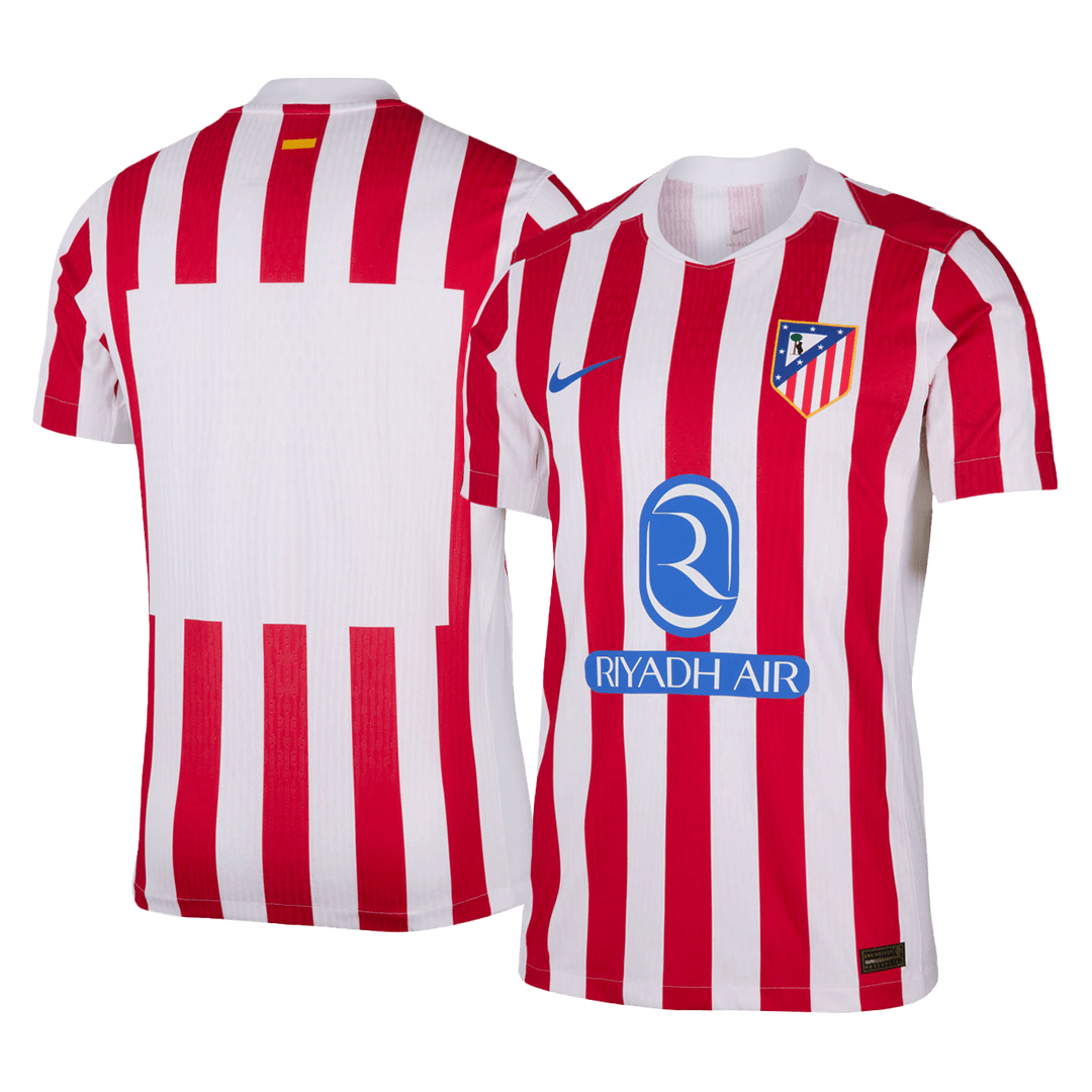Authentic Atletico Madridl Home Soccer Jersey 25/26 Red&White