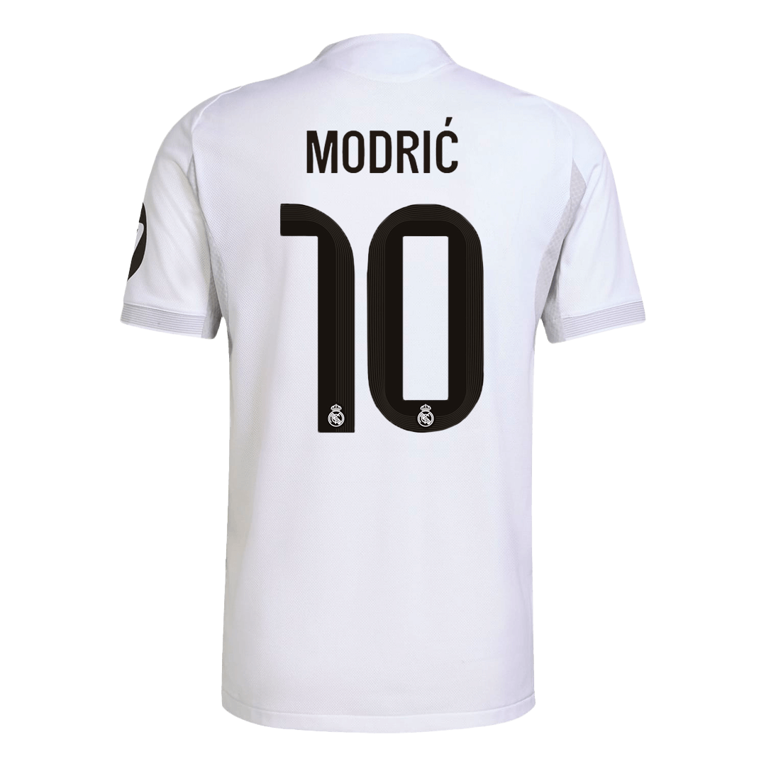 Maillot de foot Real Madrid MODRIĆ #10 Domicile Authentique 2025/26
