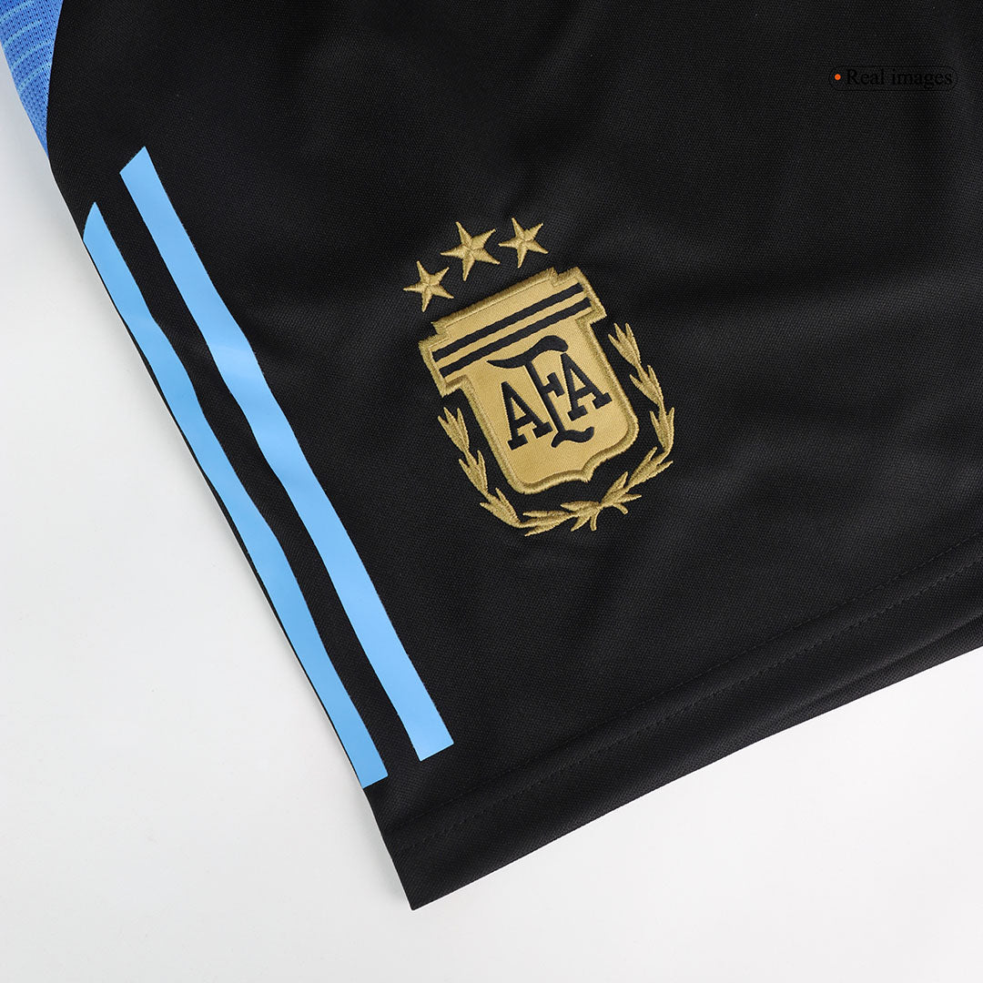 Argentinien Pre-Match Trainings-Fußballshorts 2024