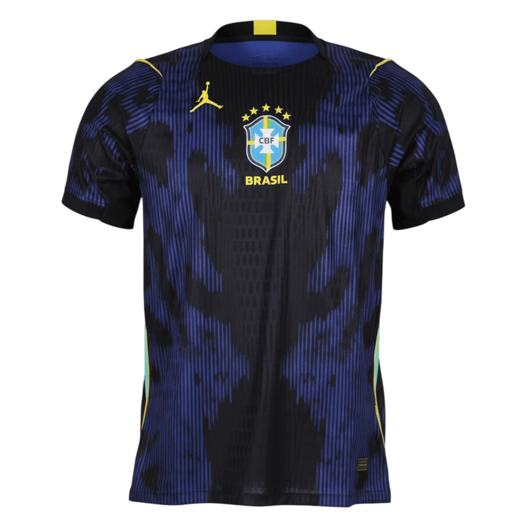 Player Version Brazil Away Soccer Jersey World Cup 2026 Navy