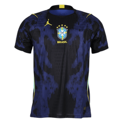Player Version Brazil Away Soccer Jersey World Cup 2026 Navy