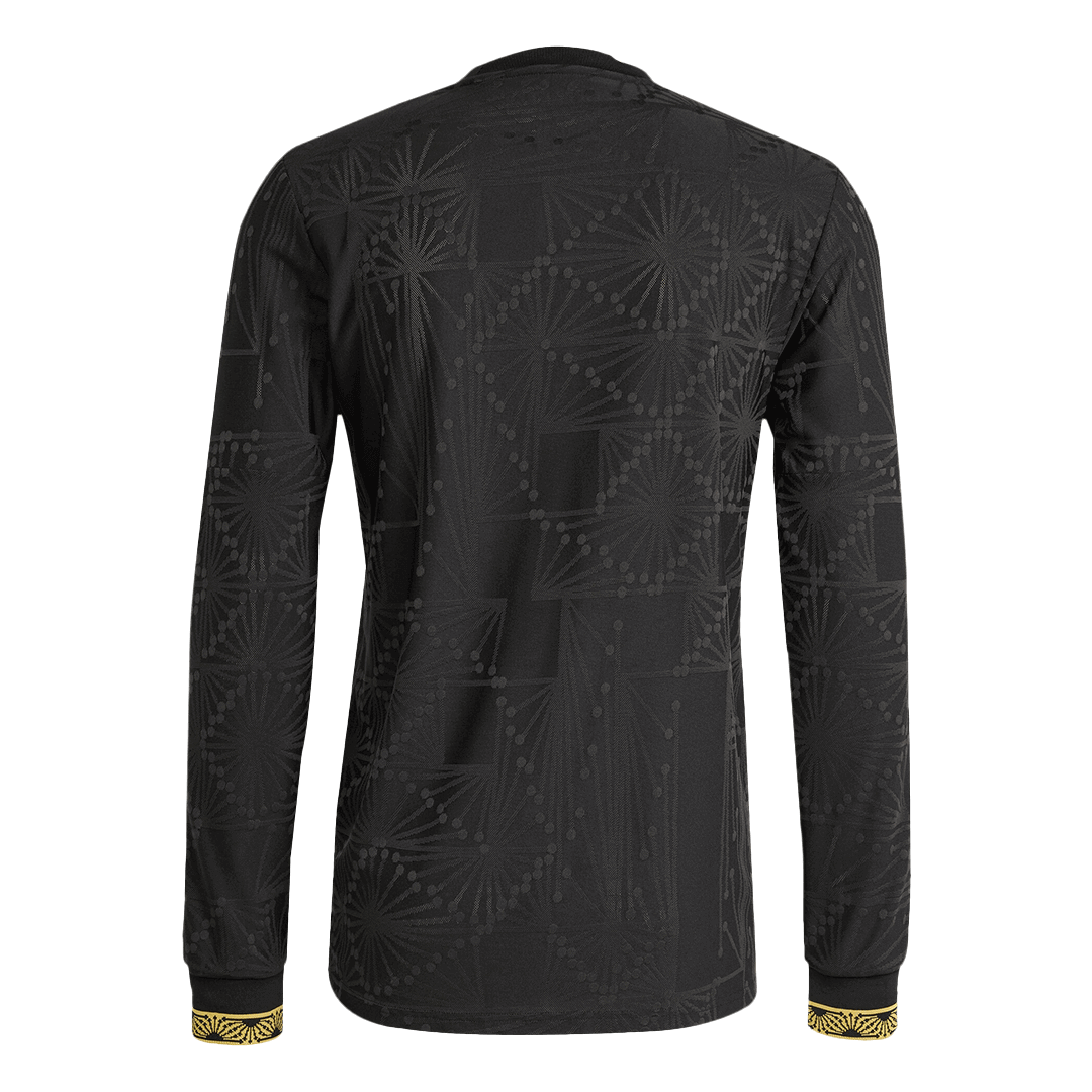 Maillot de football extérieur à manches longues, troisième choix, authentique, Mexique 2025 - Gold Cup