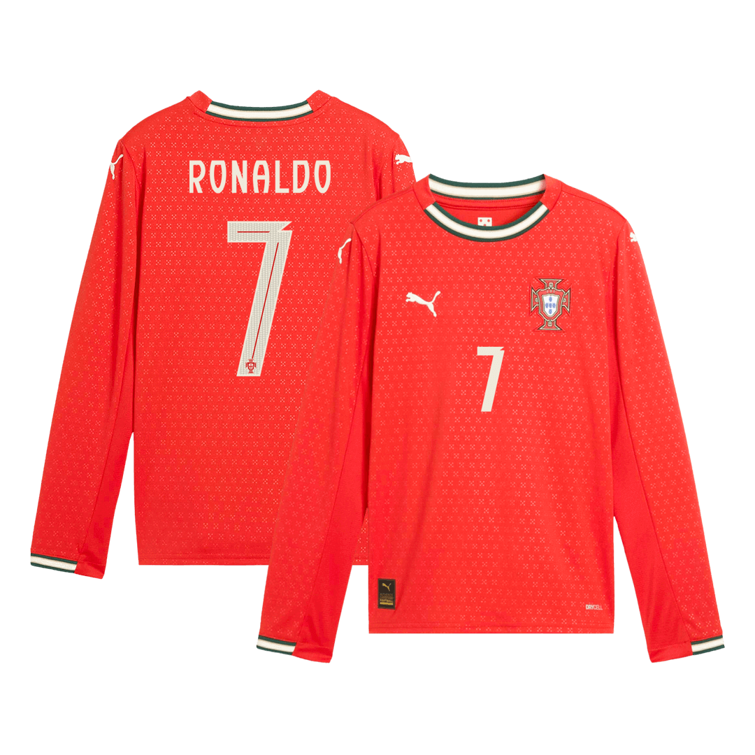 Maillot domicile Portugal Ronaldo #7 2025