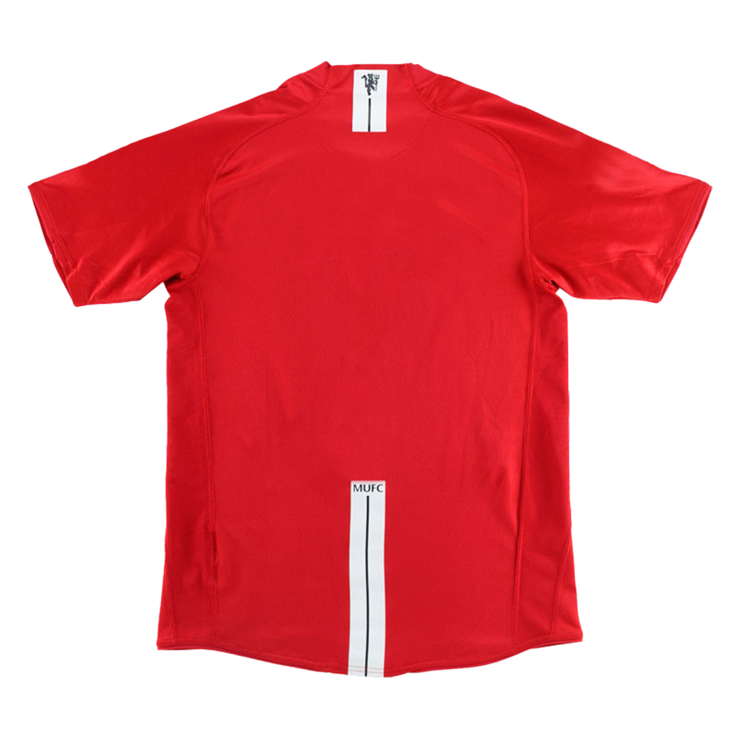 Manchester United Home Jersey Retro 2007/08