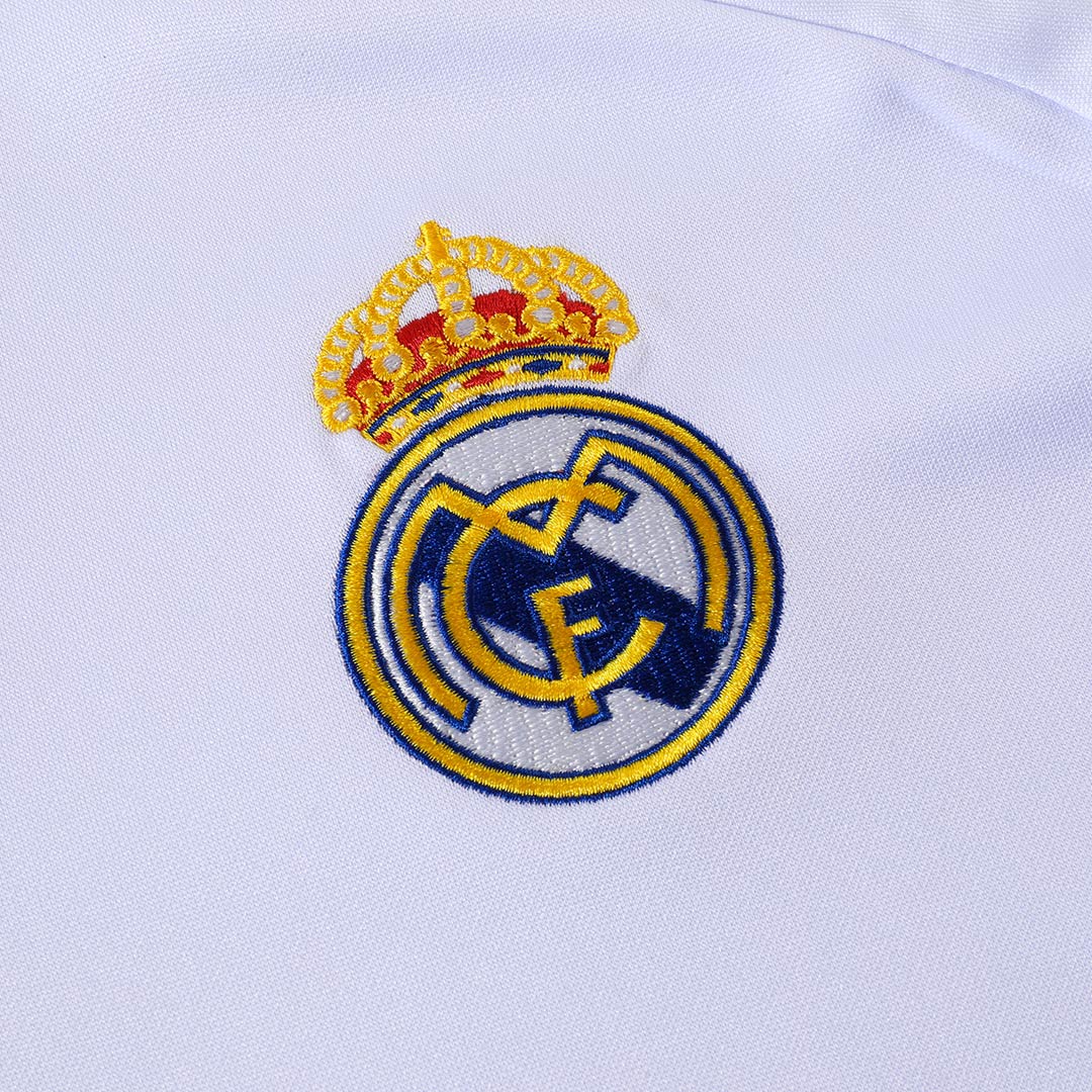 Real Madrid Zipper Sweatshirt Kit(Top+Pants) 25/26 White
