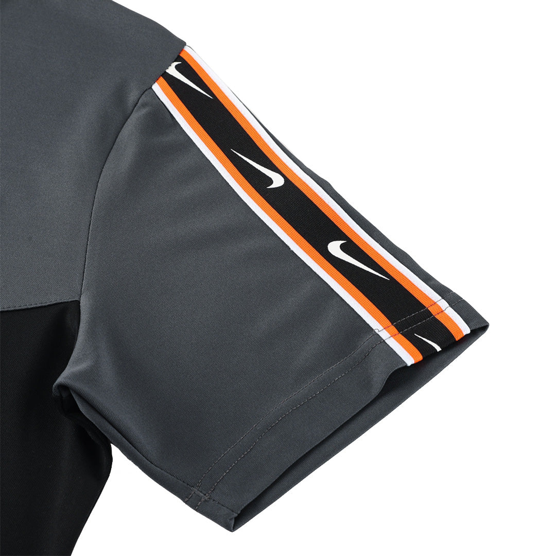 NK-ND03 Anpassbares Team-Trikot-Set (Shirt + Short) Schwarz &amp; Grau