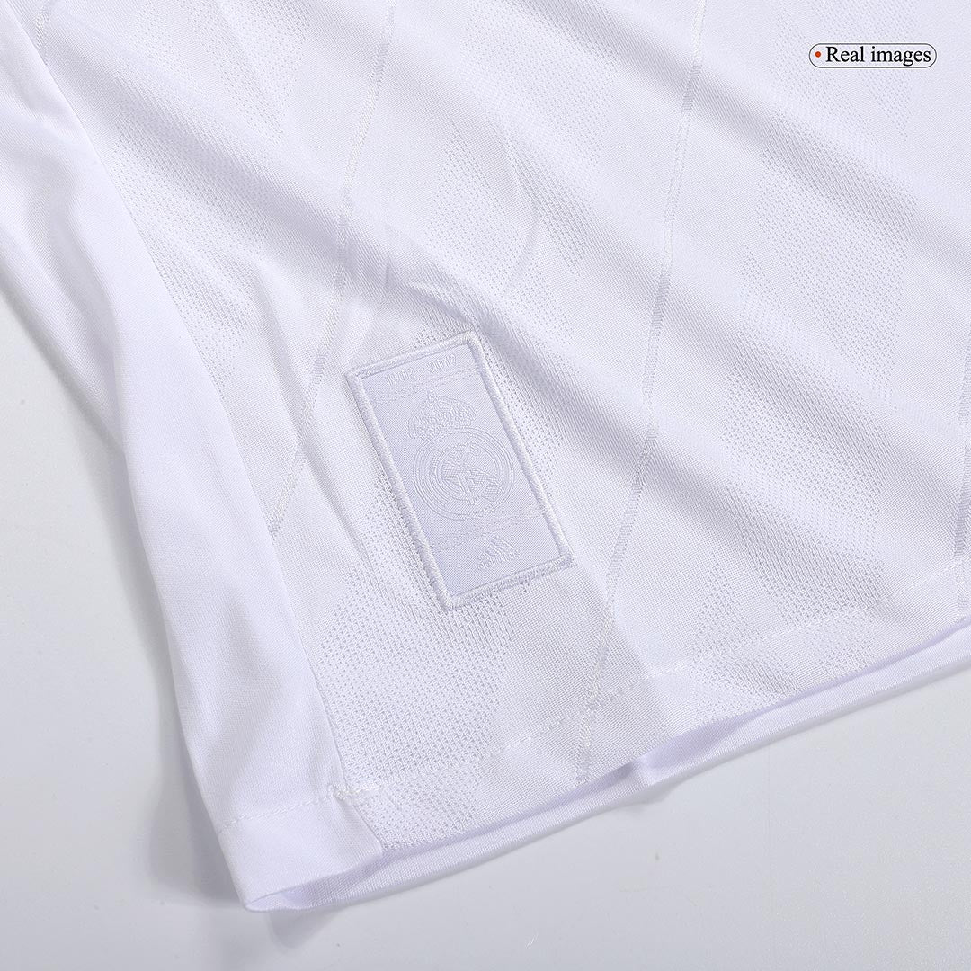 Maillot rétro blanc domicile Real Madrid 17/18 (version joueur) 