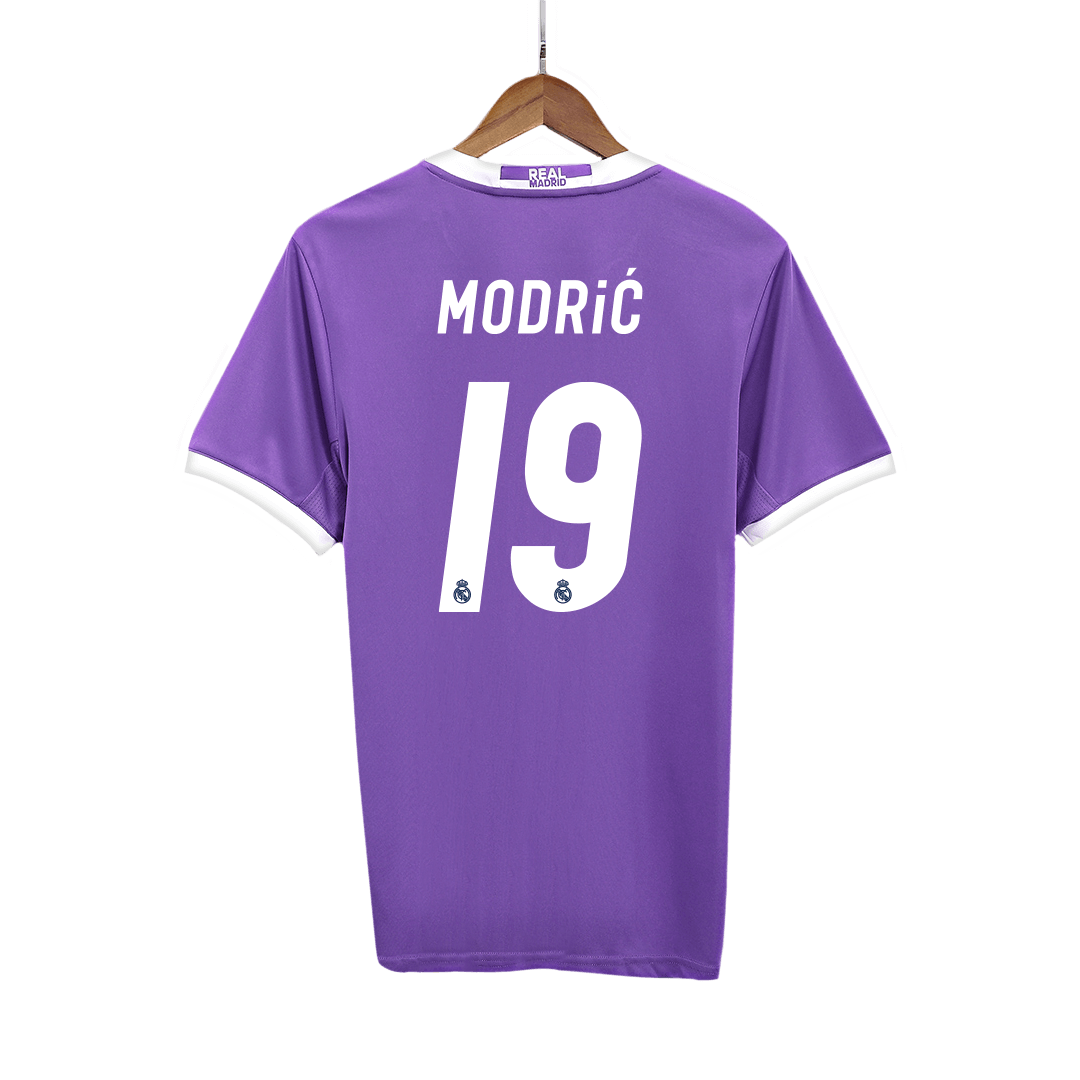 Real Madrid MODRIĆ #19 Away Soccer Jersey Retro 2016/17