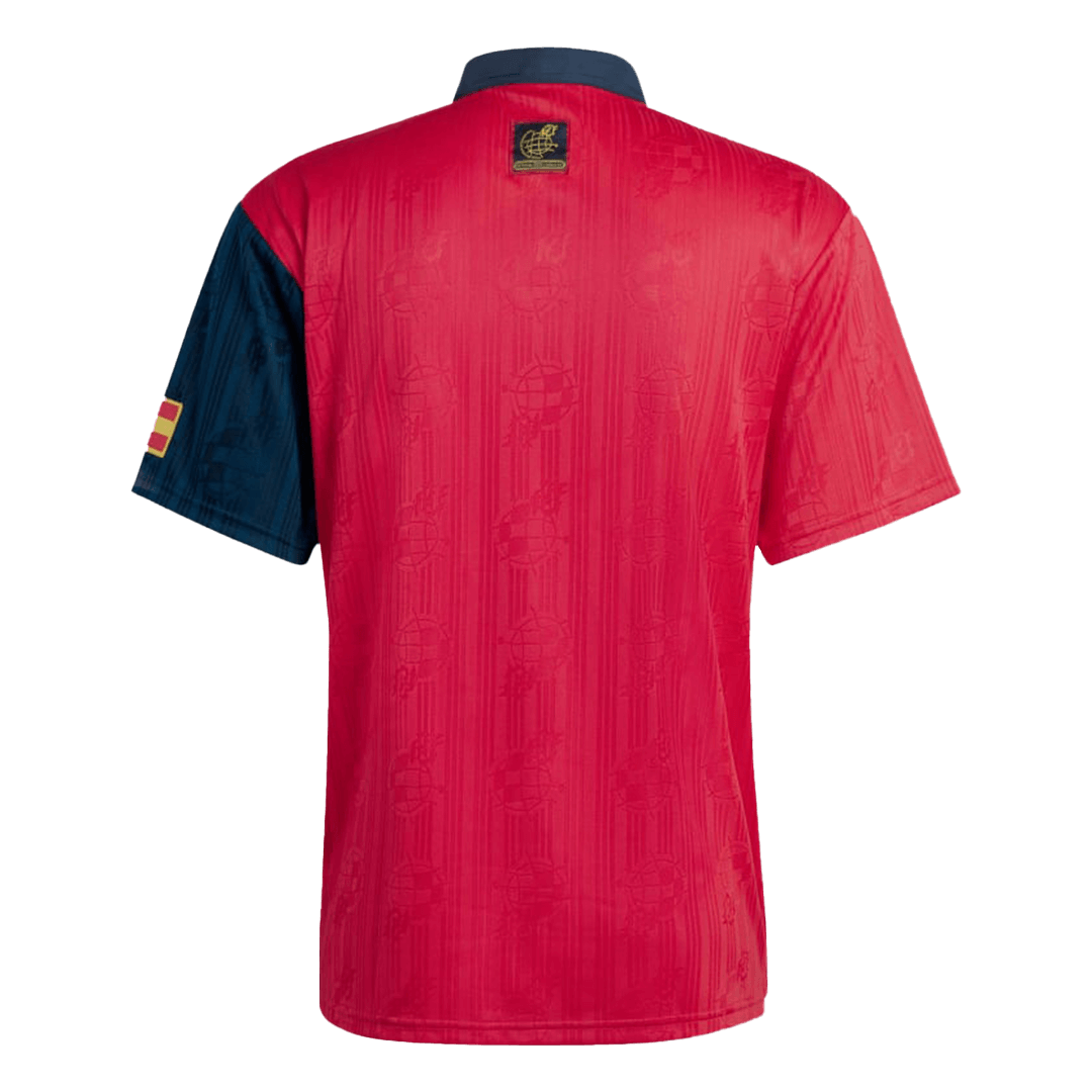 Spain Home Jersey Retro 1996