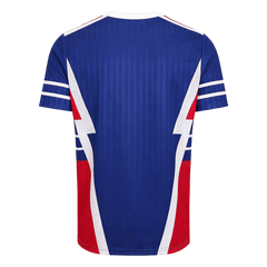 Men Retro Fan Version Yugoslavia Home Soccer Jersey 1990 Blue