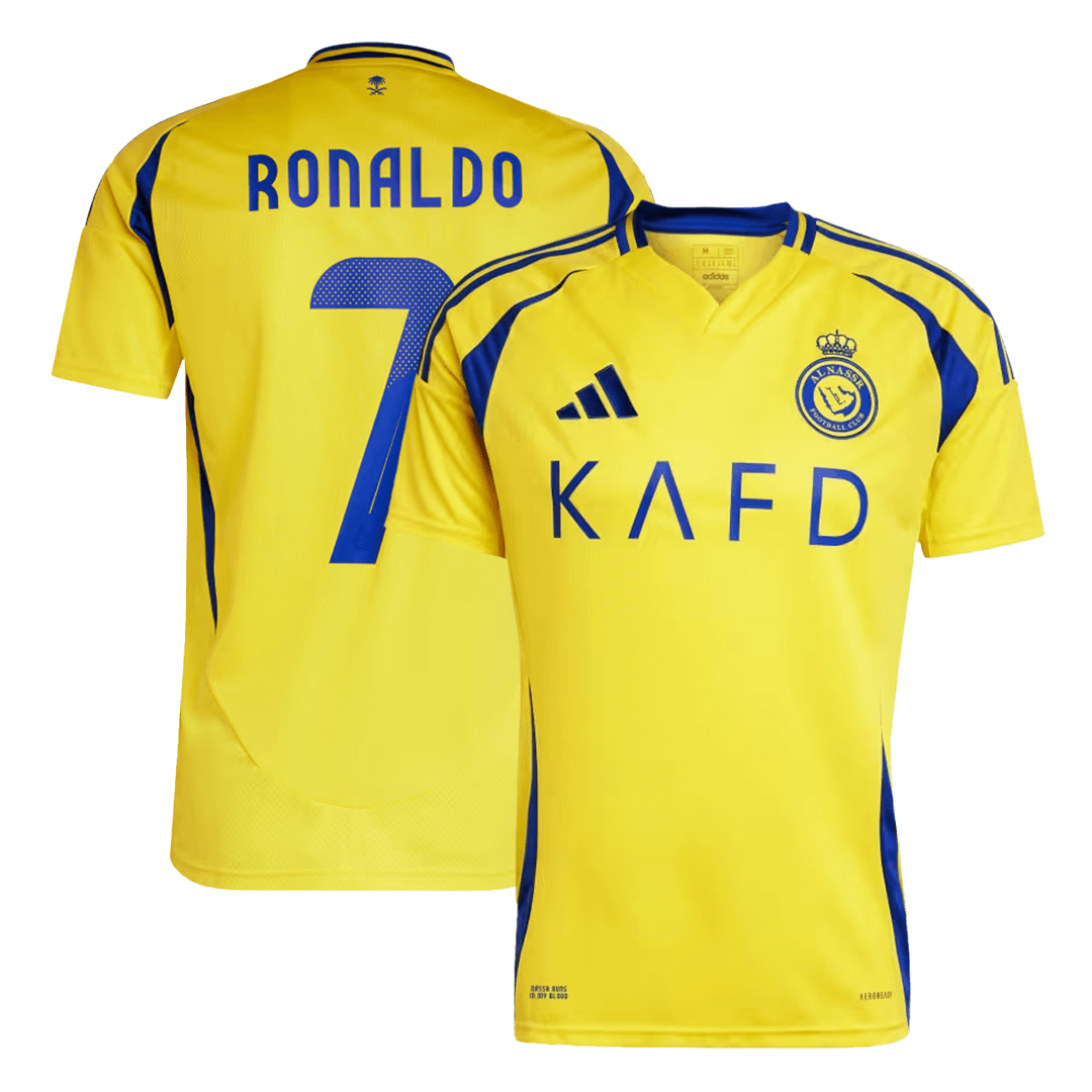 Al Nassr RONALDO #7 Home Soccer Jersey  - ACL