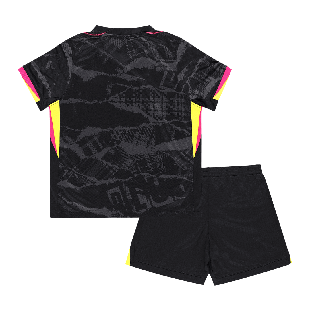 Chelsea Auswärts-Fußballtrikot-Set 2024/25 für Kinder (Trikot + Shorts)