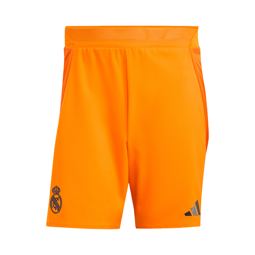 Real Madrid Auswärts-Fußballtrikot Authentic 2024/25 (Trikot + Shorts)