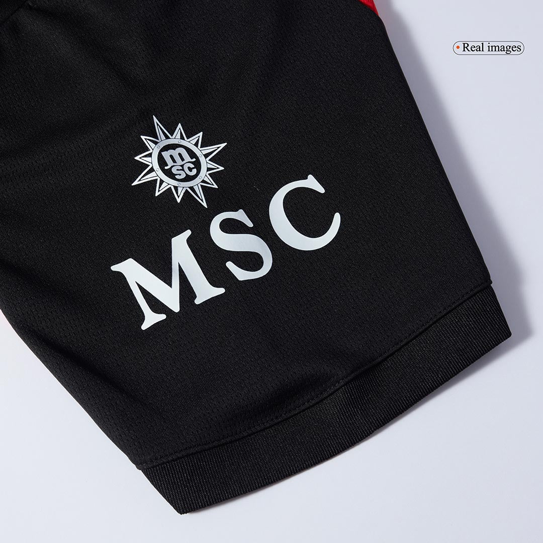 Maillot domicile AC Milan 2025/26 rouge et noir