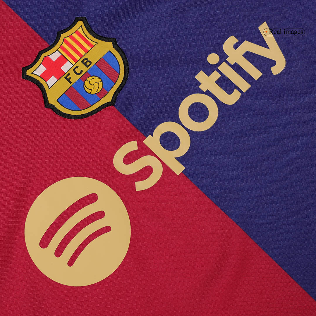 Barcelona Langarm-Heimtrikot 2024/25