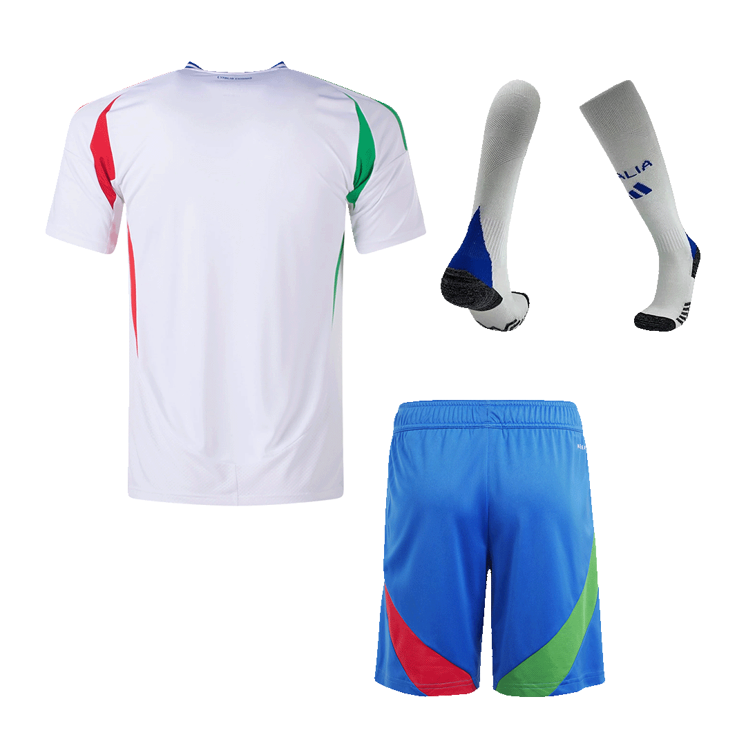 Italien Auswärtstrikot EM 2024 (Trikot+Shorts+Socken)