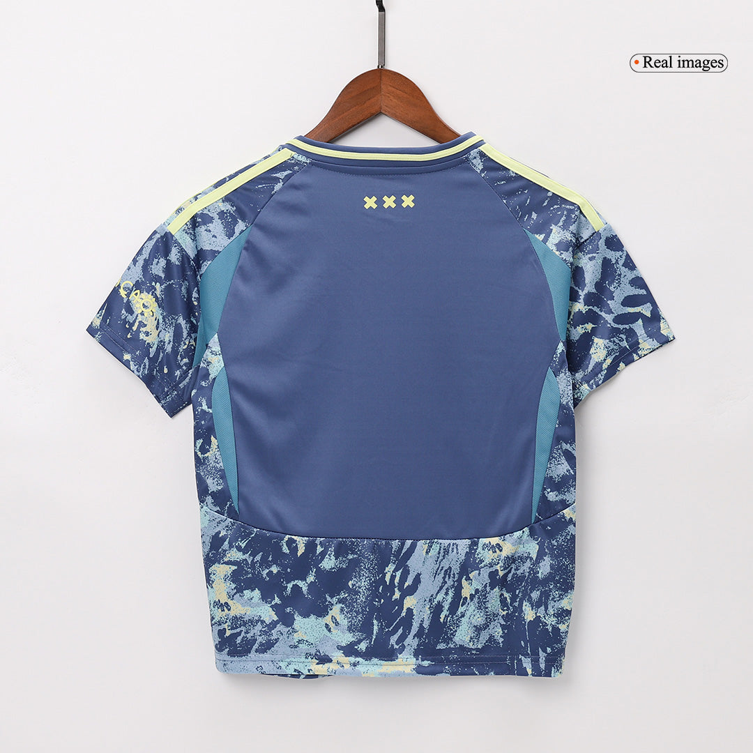 Maillot extérieur Ajax 2024/25 pour enfant (maillot + short)