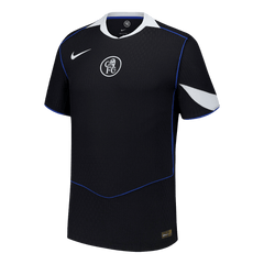 Authentic Chelsea Third Away Soccer Jersey 25/26 Black