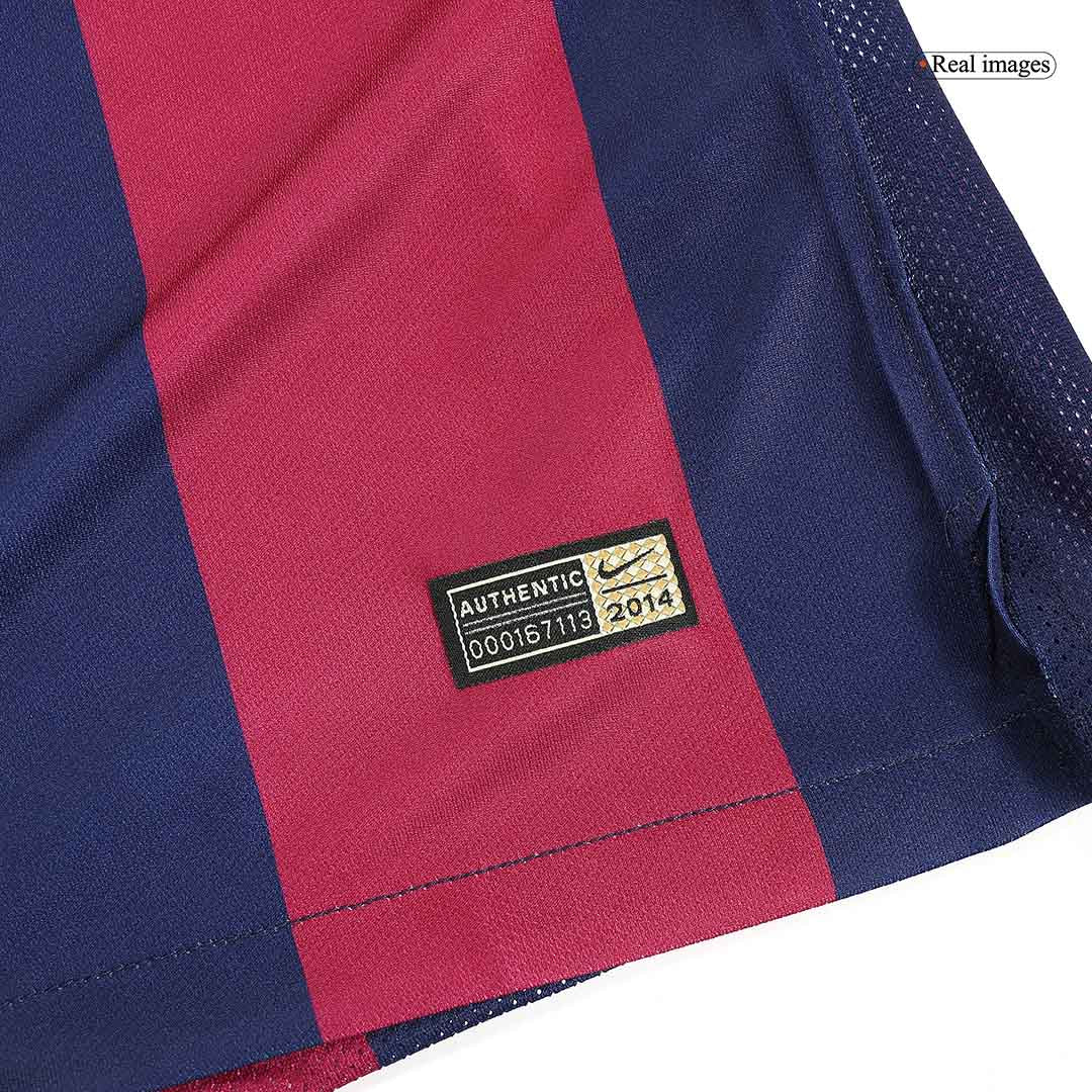Barcelona NEYMAR JR #11 Home Soccer Jersey Retro 2014/15