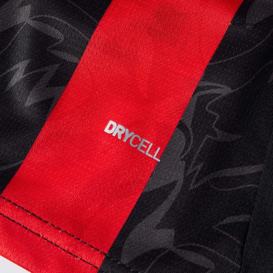 Maillot domicile AC Milan 2025/26 rouge et noir