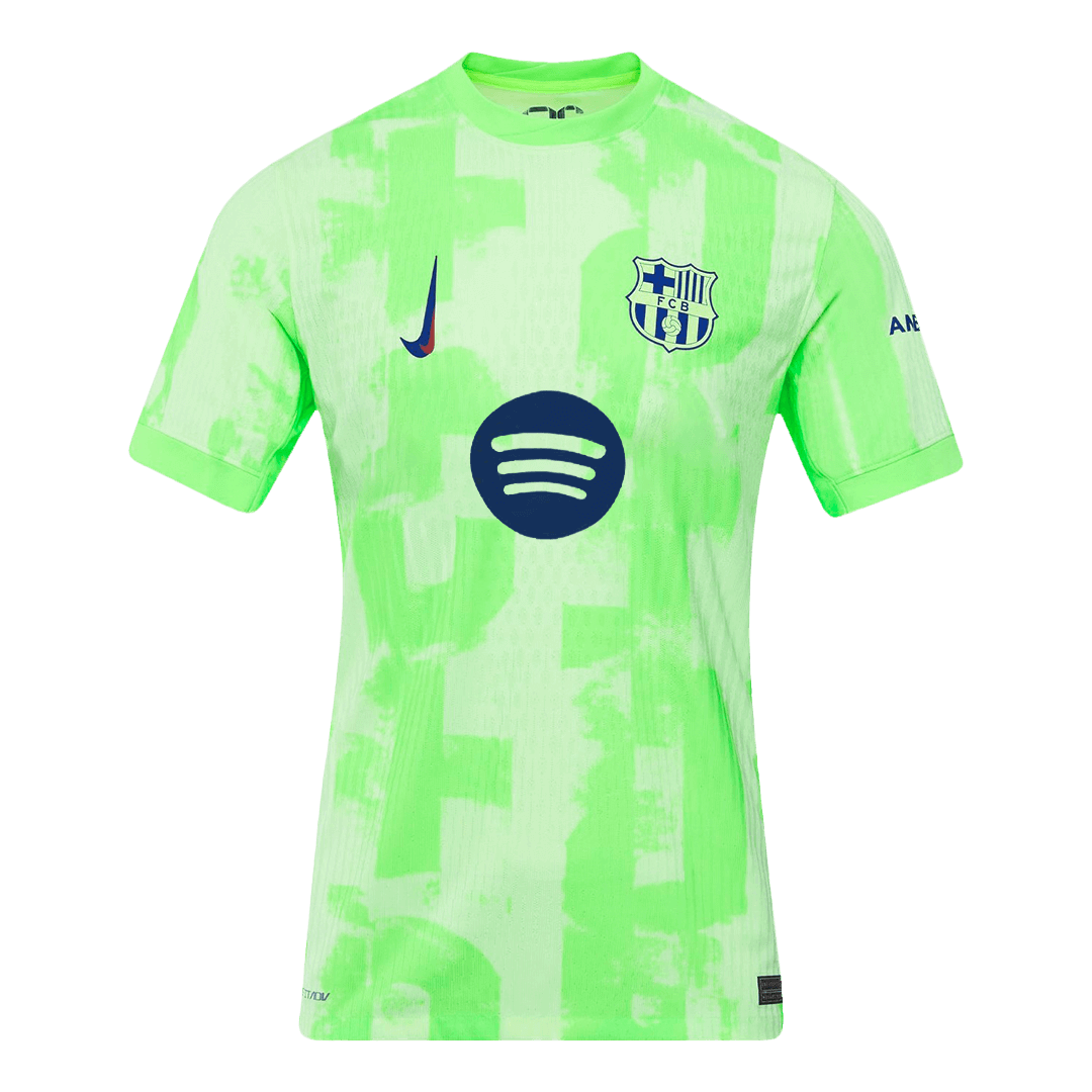 Barcelona Third Away Soccer Jersey Authentic 2024/25-（Spotify Logo Without Text）