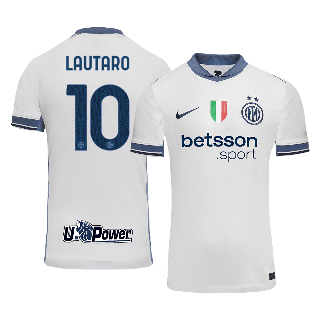 Maillot de football Inter Milan LAUTARO #10 extérieur 2024/25