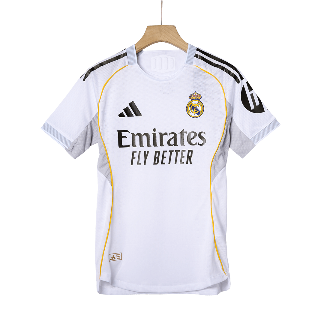 F.MENDY #23 Authentic Real Madrid Home Soccer Jersey 2025/26 White