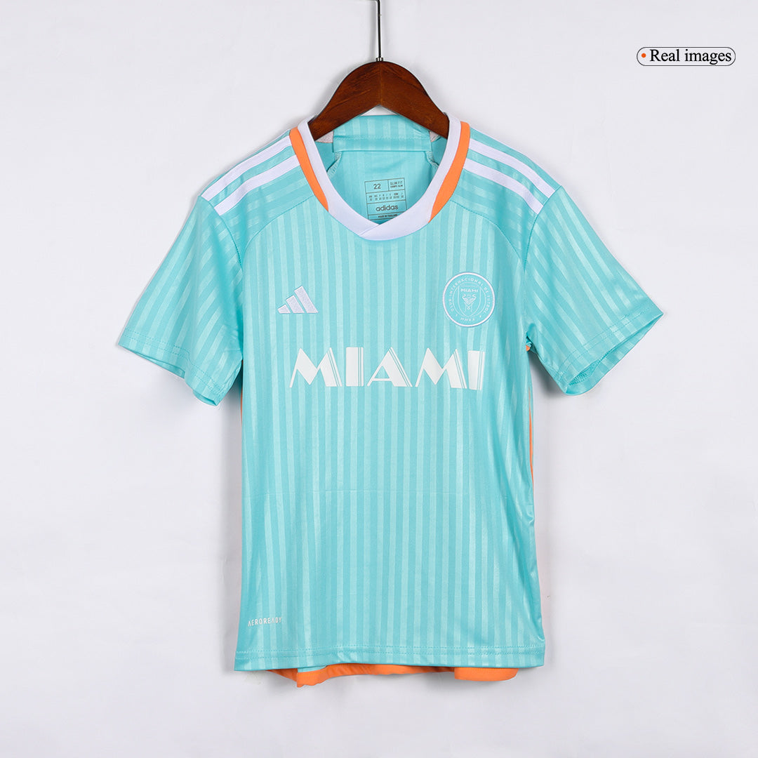 Inter Miami CF Third Away Jersey Kit 2024 Kids(Jersey+Shorts)